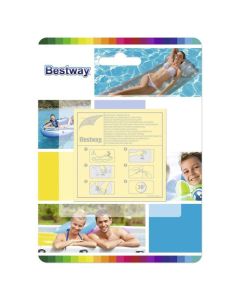 BESTWAY Zakrpa za bazene 10/1 6.5x6.5cm - 61473