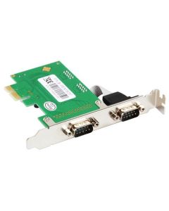 E-GREEN PCI Express kontroloer 2-port (RS-232.DB-9) - 61698