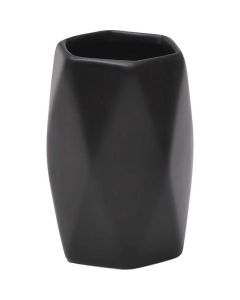 TENDANCE Čaša Dijamant 11,5x7,5cm keramika crna - 6180103