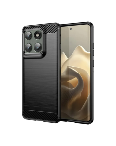 Maska za Motorola Edge 60 Pro Silicone Defender crna