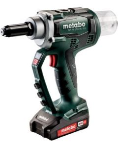 METABO Akumulatorski pištolj za pop nitne NP 18 LTX BL 5.0; 18V; 2x2,0 Ah - 619002500