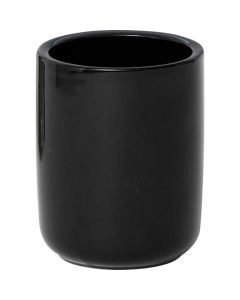TENDANCE Čaša Dolomit 10,7x8,3cm keramika crna - 6192103