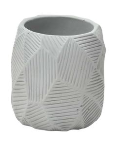 TENDANCE Čaša 10x9,8cm cement siva - 6198180