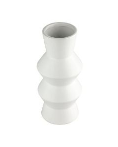 EGLO Keramička vaza 25x11cm Sasebo, bela - 421029