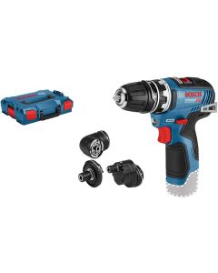 BOSCH Aku bušilica-odvrtač GSR 12V-35 FC, SOLO u L-BOXX 102 s adapterom - 06019H3003