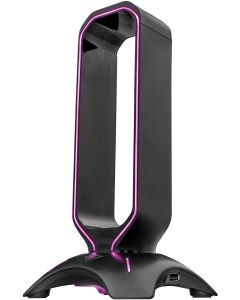 TRUST Stalak za slušalice GXT265 CINTAR RGB, crna - 23647