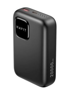 HAVIT Power bank PB34 brzo punjenje 20000mAh PD 20W, crna