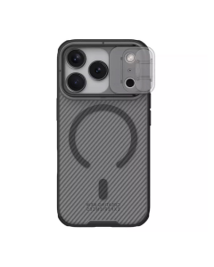 Maska za iPhone 17 Pro Nillkin CamShield Pro Magnetic transparent crna