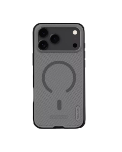 Maska za iPhone 17 Pro Max Nillkin Super Frosted Shield Pro Magnetic transparent crna