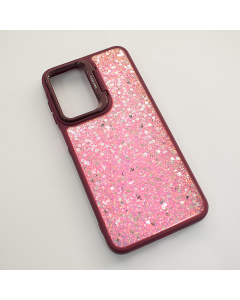 Maska za Samsung A26 5G/ A266B Crystal Dots bordo