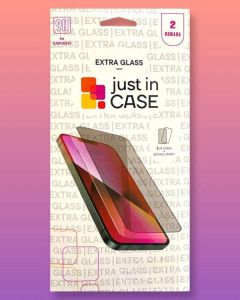 JUST IN CASE Zaštitno staklo 2u1 Extra glass privacy za iPhone 13 MINI - GLPL107