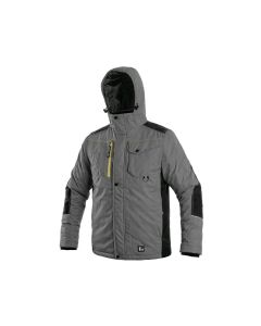 CANIS Zimska radna jakna Baltimore, siva/crna - 62090XXXL