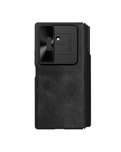 Maska na preklop Nillkin Qin Leather (with Pen) Samsung Galaxy Z Fold 7 crna