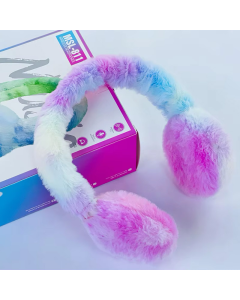 Bluetooth slušalice Earmuff MSL-811 pink