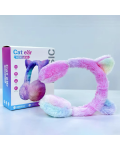 Bluetooth slušalice Earmuff MSL-812 pink