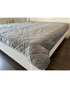 VIKTORIJA Mekani prekrivač Soft cover Siva 200x200cm - VLK4010269-siva