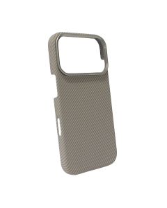 Maska za iPhone 17 Pro Mag Case Kevlar Defender siva