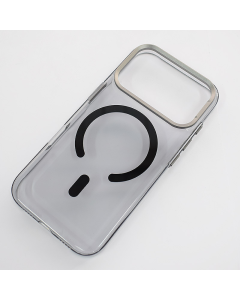 Maska za iPhone 17 Pro Mag Case IPF Transparent crna