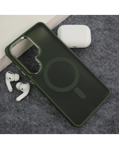 Maska za Samsung S26 Ultra/ S948B Mag Case Candy Shield tamno zelena
