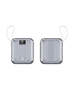 Power bank 120W 10.000 mAh srebrni