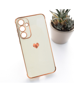 Maska za Samsung A37 5G/ A376B Heart Frame bela