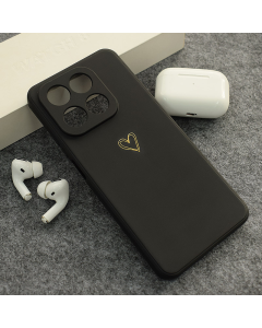 Maska za Honor 400 Smart/ X7d Golden Heartbeat crna