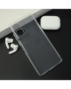 Maska za Motorola Edge 50 Fusion/ Moto G96 Skin Silikon with pluggy transparent