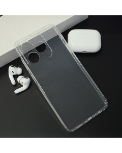 Maska za Honor X5c/ X5C Plus Skin Silikon with pluggy transparent