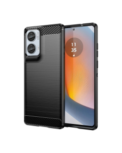 Maska za Motorola Edge 50 Fusion/ Moto G96 Silicone Defender crna