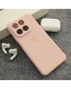 Maska za Honor 400 Smart/ X7d Golden Heartbeat roze