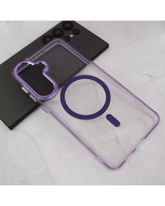 Maska Mag Case Diamond Elegance S26 Plus ljubičasta