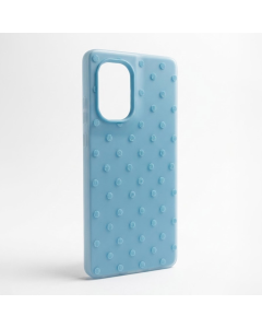 Maska za Motorola Edge 50 Fusion Candy Dots plava