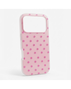 Maska za iPhone 17 Pro Candy Dots pink