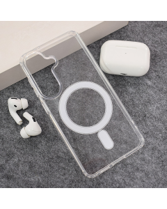 Maska za Samsung S26 Berlia Clear Mag Case Premium transparent