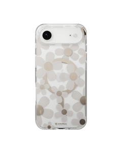 Maska za iPhone Air zlatno Mag Case SwitchEasy Fleur siva
