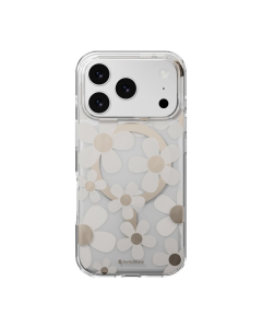 Maska za iPhone 17 Pro Max zlatno Mag Case SwitchEasy Fleur siva