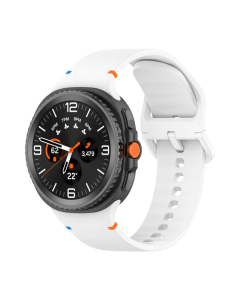 Silikonska narukvica za pametni sat Samsung Galaxy watch 8 bela