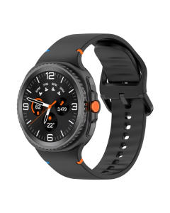 Silikonska narukvica za pametni sat Samsung Galaxy watch 8 crna