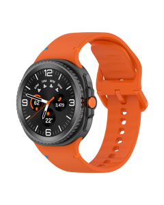 Silikonska narukvica za pametni sat Samsung Galaxy watch 8 narandžasto