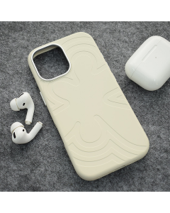 Maska za iPhone 17 antique white Mag Case Abstract Flow