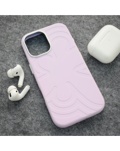 Maska za iPhone 17 morandi purple Mag Case Abstract Flow