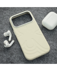Maska za iPhone 17 Pro antique white Mag Case Abstract Flow