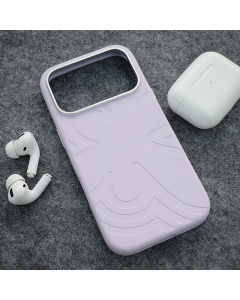 Maska za iPhone 17 Pro morandi purple Mag Case Abstract Flow