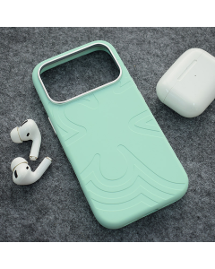 Maska za iPhone 17 Pro qinqshan jade Mag Case Abstract Flow