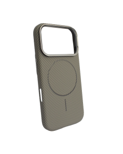Maska za iPhone 17 Pro Mag Case Kevlar Ultra Thin siva