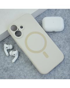 Maska za iPhone 17 krem Mag Case PureTone