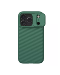 Maska za iPhone 17 Pro Nillkin CamShield Pro tamno zelena
