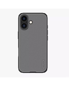 Maska za iPhone 17 Pro (bez otvora za logo) Nillkin Super Frosted Shield Pro transparent crna