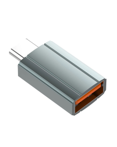 Adapter LDNIO LC140 USB na Type C sivi