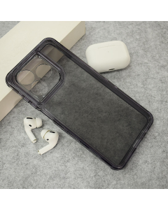 Maska za Honor X5c/ X5c Plus Color Transparent crna